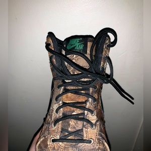 Real tree camo high top nike air force 1s